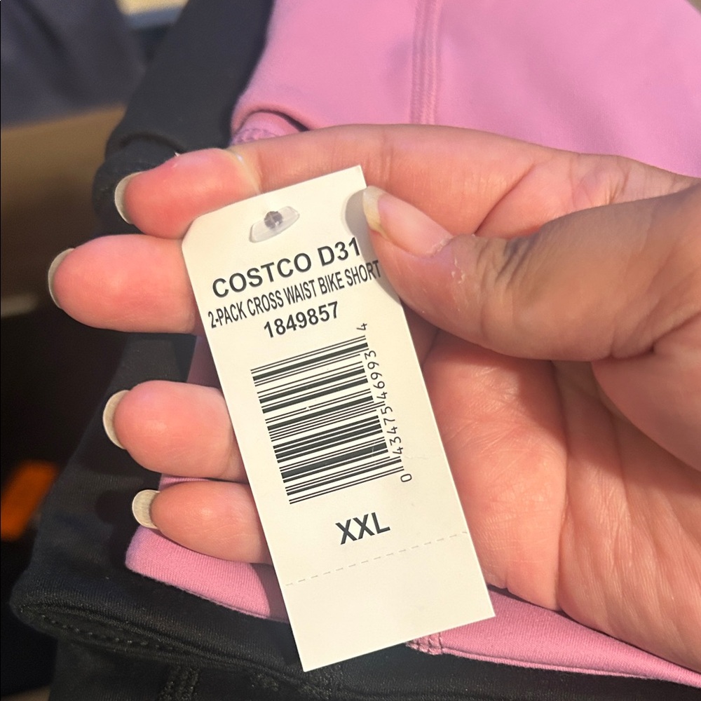 Danskin Pink and Black Athletic Shorts